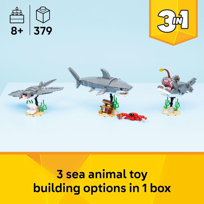 Lego 31381 - Creator Fierce Shark with a Treasure Chest