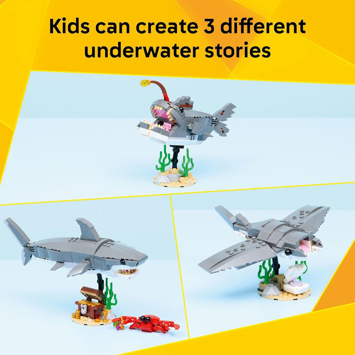 Lego 31381 - Creator Fierce Shark with a Treasure Chest