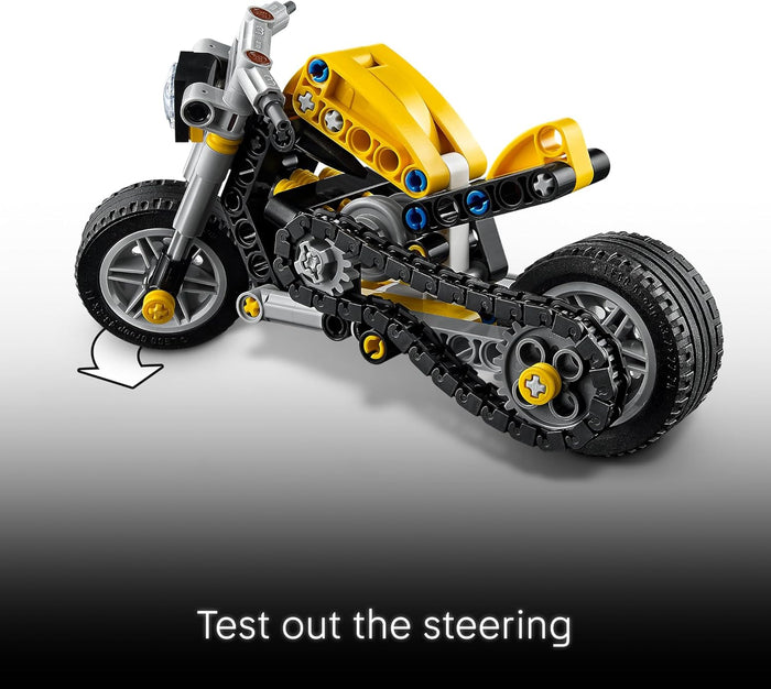 Lego 42225 - Technic Yellow Motorcycle