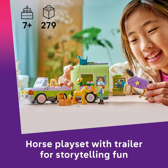 Lego 42695 - Friends Horse & Baby Foal Trailer