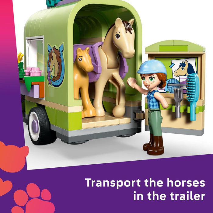 Lego 42695 - Friends Horse & Baby Foal Trailer
