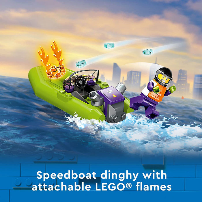 Lego 60373 - City Fire Rescue Boat