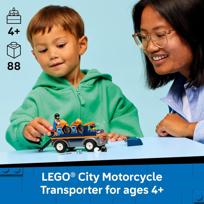 Lego 60491 - City Motorcycle Transporter