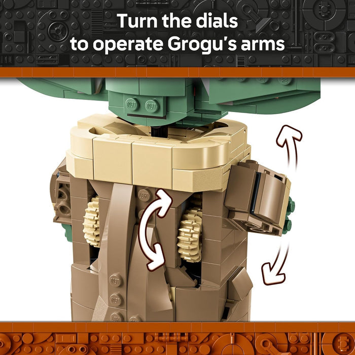 Lego 75403 - Star Wars The Mandalorian Grogu with Hover Pram