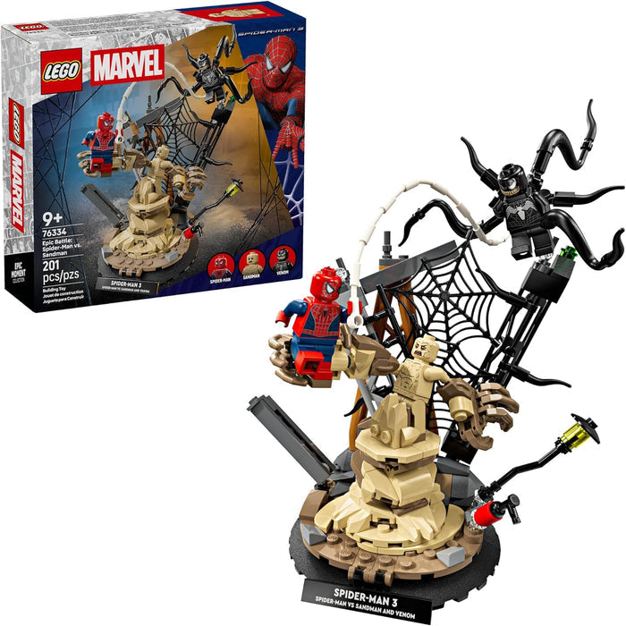 Lego 76334 - Marvel Epic Battle: Spider-Man vs. Sandman