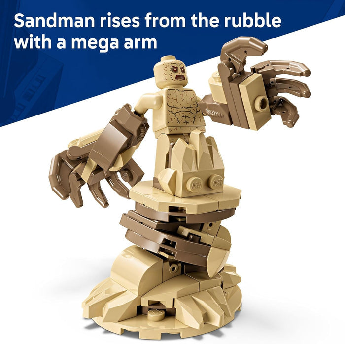 Lego 76334 - Marvel Epic Battle: Spider-Man vs. Sandman