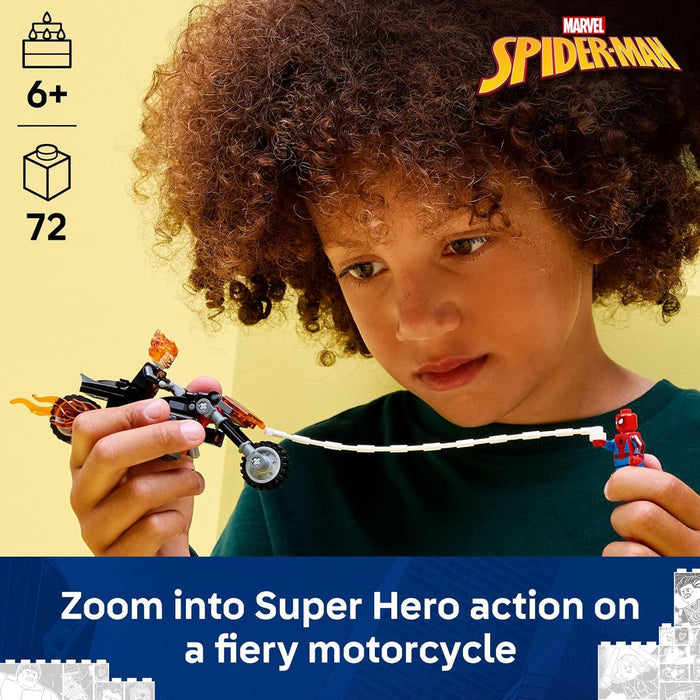 Lego 76335 - Marvel Spider Man vs. Ghost Rider Motorcycle