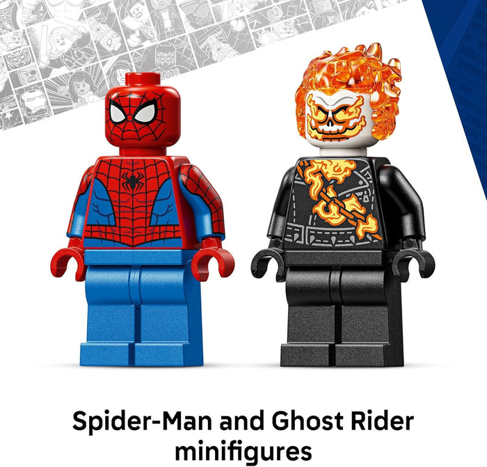 Lego 76335 - Marvel Spider Man vs. Ghost Rider Motorcycle