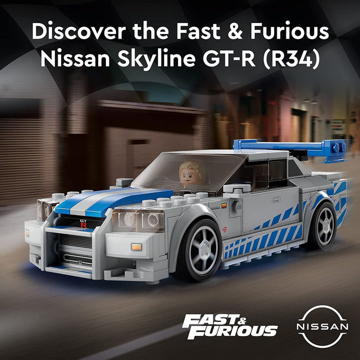 Lego 76917 - Speed 2 Fast 2 Furious Nissan Skyline GT-R (R34)