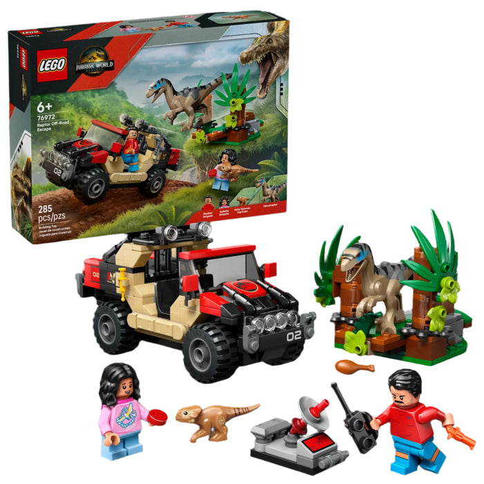 Lego 76972 - Jurassic World Raptor Off-Road Escape
