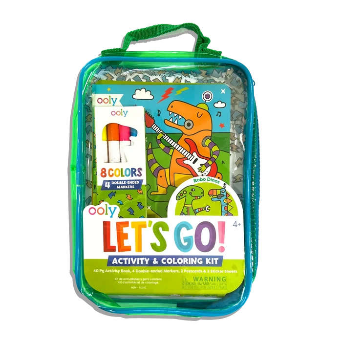 Let's Go! Activity & Coloring Kit