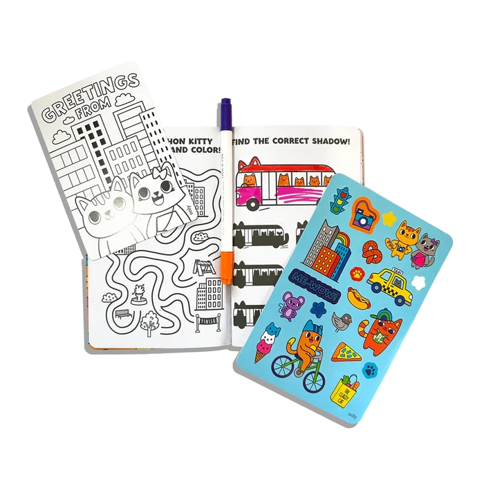 Let's Go! Activity & Coloring Kit