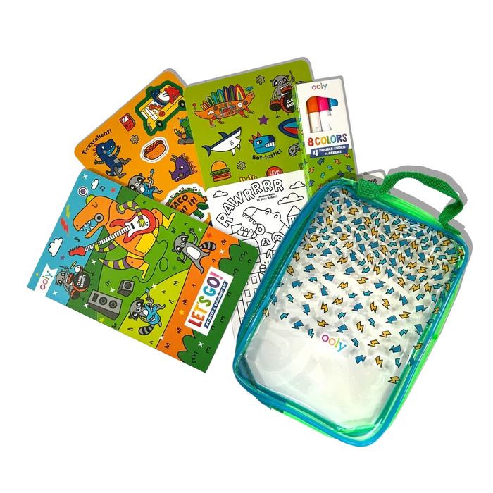 Let's Go! Activity & Coloring Kit