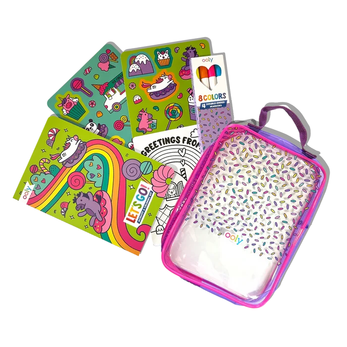 Let's Go! Activity & Coloring Kit