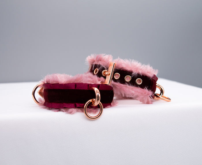 Limited Edition - Luxury Fur Lined BDSM Cuffs