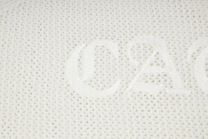 LOGO BASKET KNIT TEE
