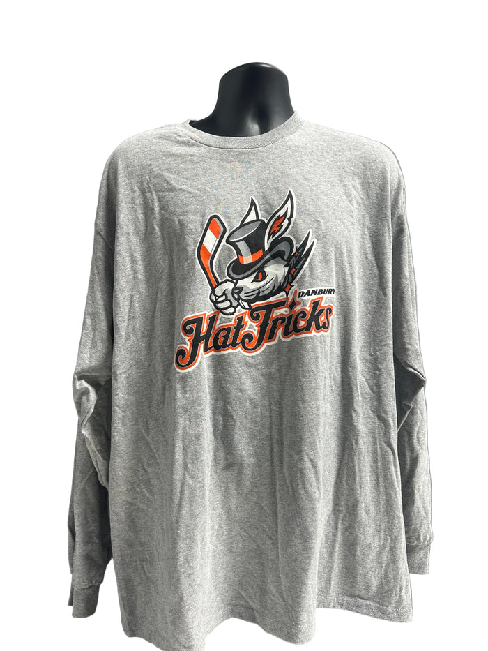 Long Sleeve Original Logo Grey