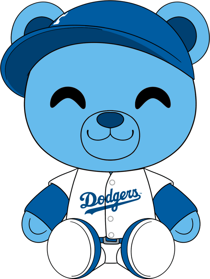 Los Angeles Dodgers Bear Plush (9in)