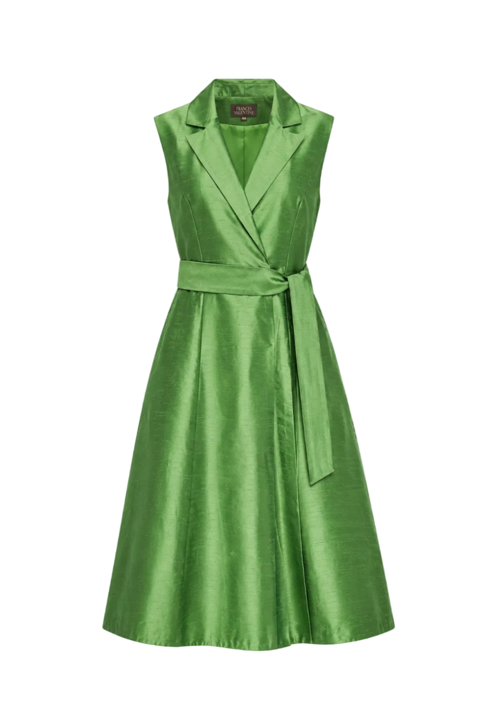 Frances Valentine Lucia Maxi Dress in fern green