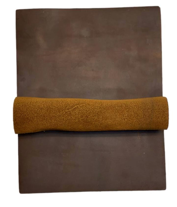 Luggage Crazy Horse Leather, 8.5 × 11 in alternate view showing color and surface finish