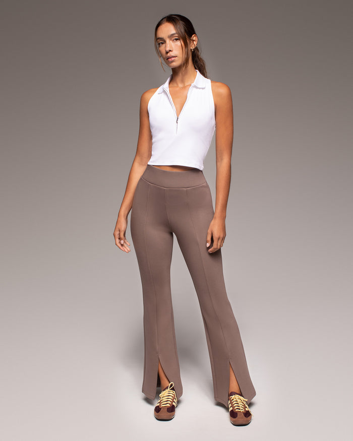 Luna Pant - Deep Taupe