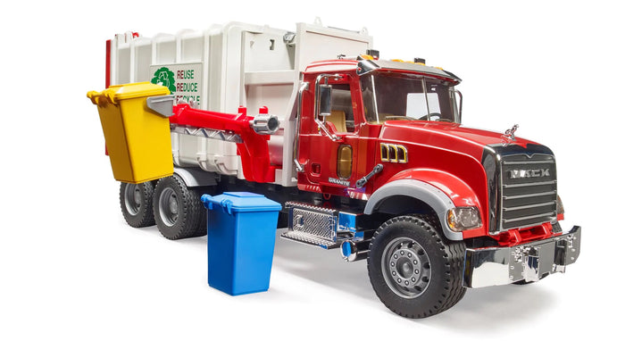 MACK Granite Side Loading Garbage Truck