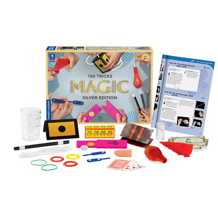 Contents of Magic Silver Edition on a white background
