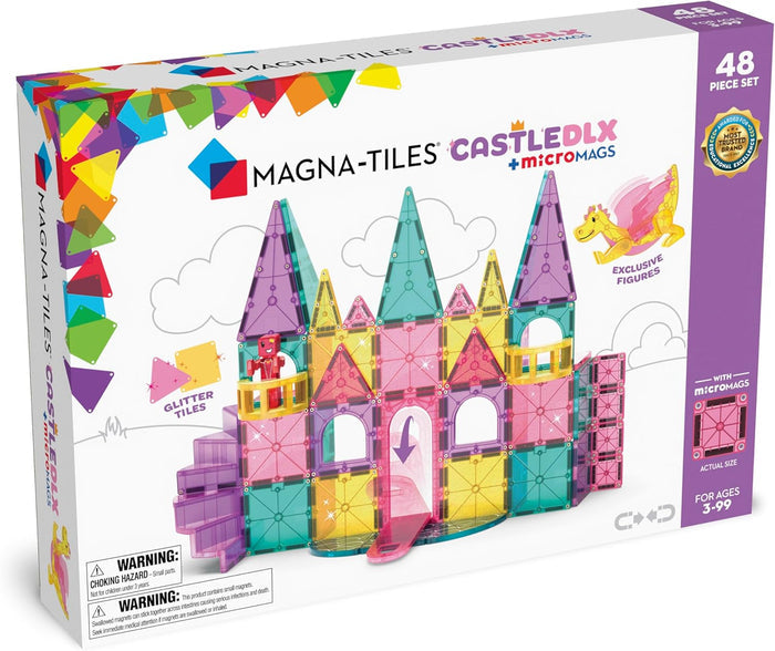 Magna Tiles Castle DLX 48 Piece Set