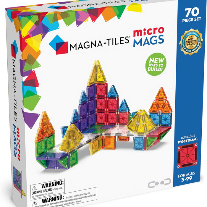 Magna Tiles microMAGS 70 Piece Set