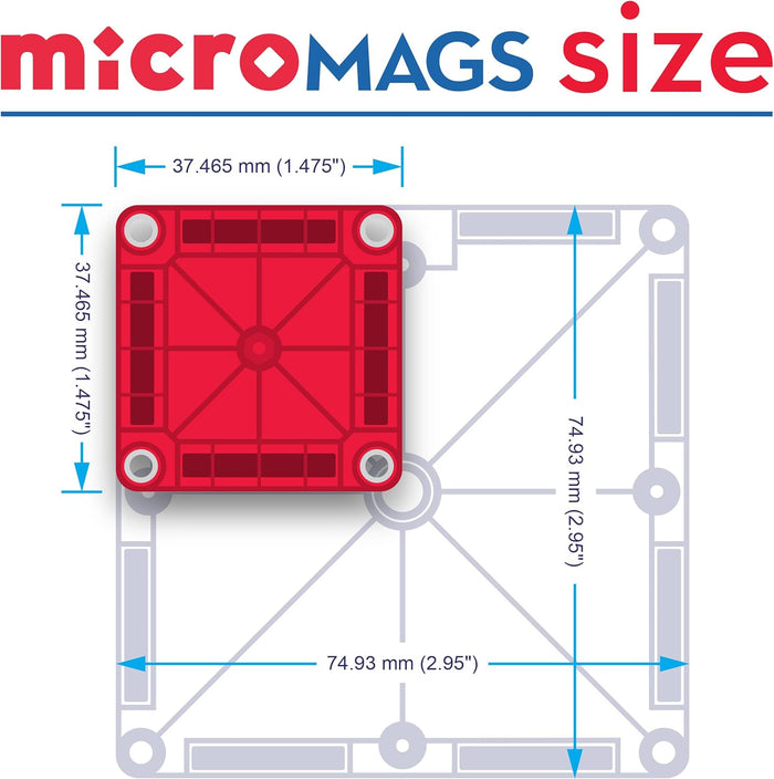Magna Tiles microMAGS 70 Piece Set