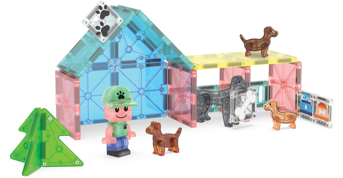 Magna Tiles Puppy Park 27-Piece Set