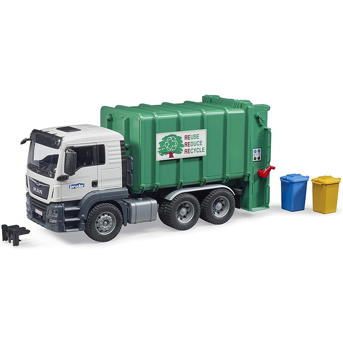 Man TGS Rear Loading Garbage Truck