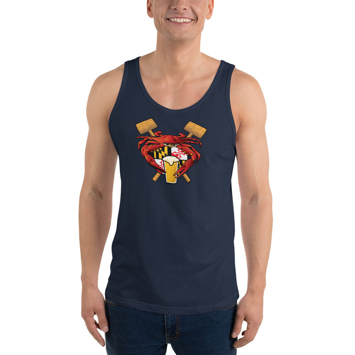 Maryland Crab Feast Crest - Unisex Tank Top