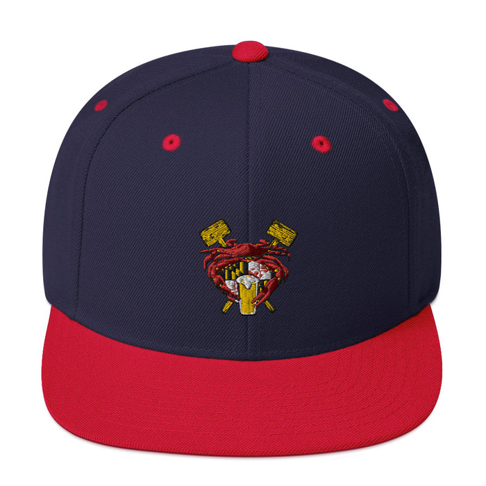 Navy/ Red