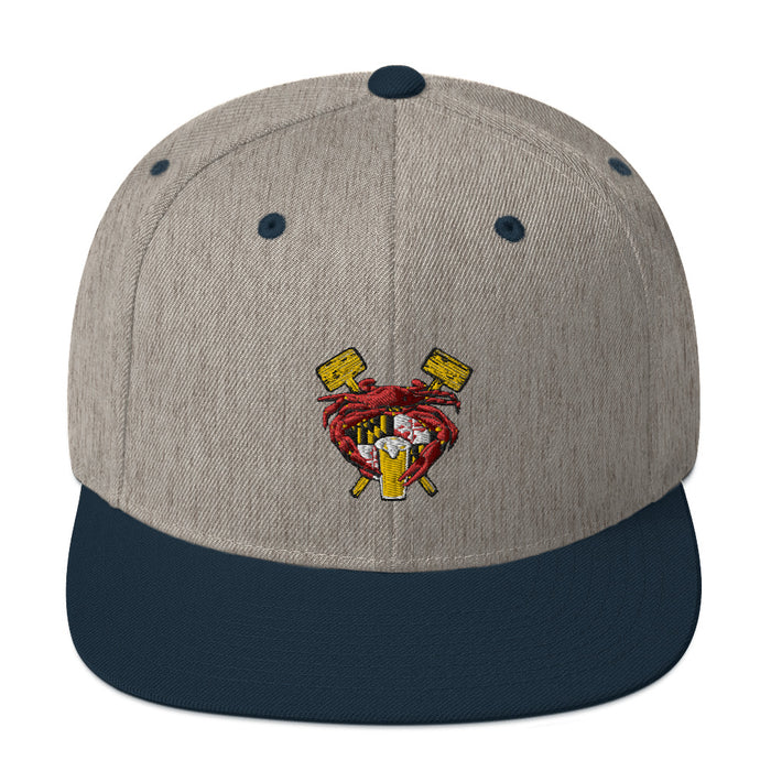 Heather Grey/ Navy