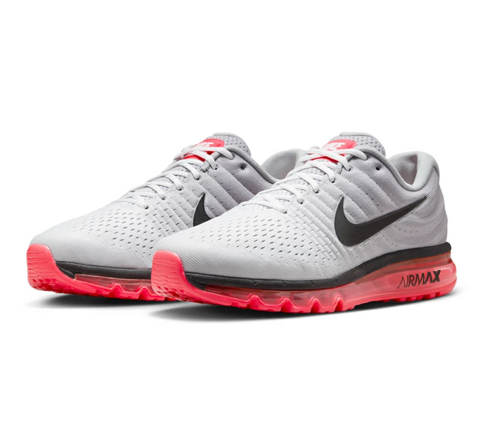 Men's Nike Air Max 2017 (Wolf Grey/Hot Punch)