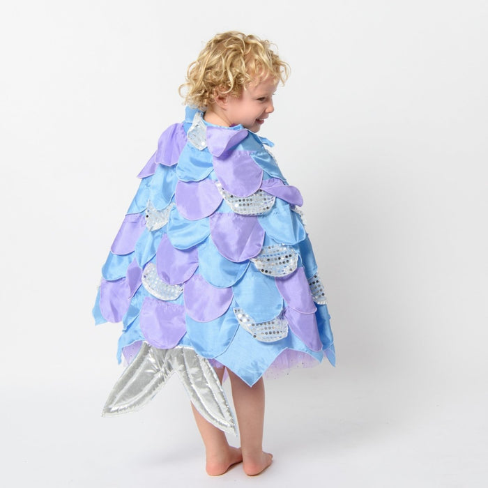 Mermaid Cape - letsdressup.com.au - Girls Dress Ups