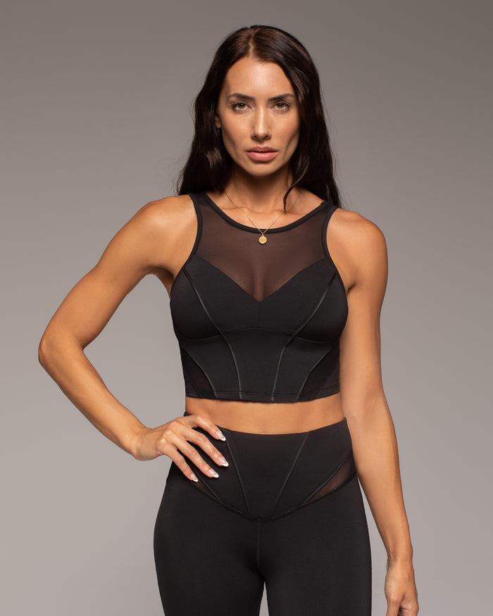 Midnight Bustier - Black