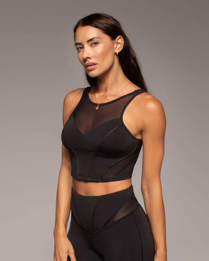 Midnight Bustier - Black