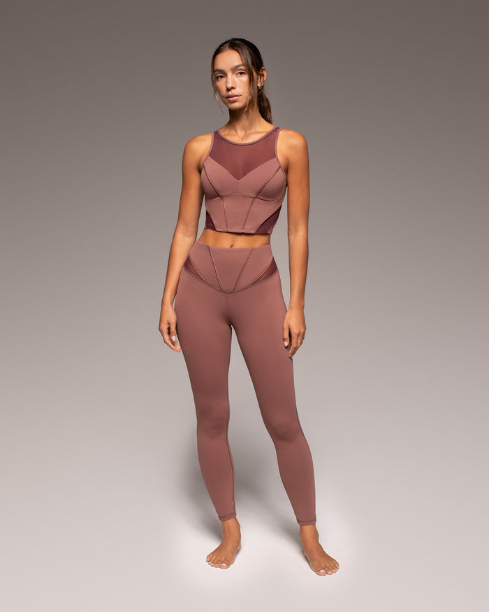 Midnight Legging - Rosewood