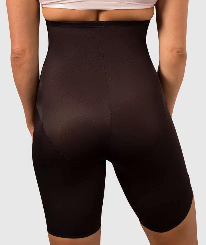 Miraclesuit Shape With An Edge High Waist Long Leg - Black Shapewear