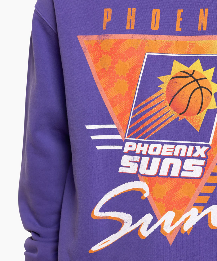 Mitchell & Ness Phoenix Suns Tri Logo Crew (Purple)