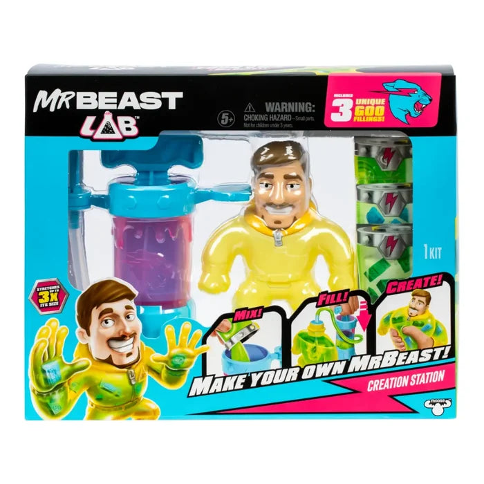 MrBeast Lab Hero Creator Myo Hazmat Jimy