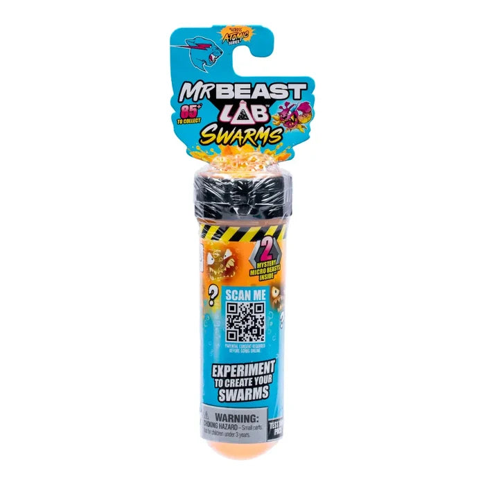 MrBeast Lab Swarms S2 Test Tube with Collectible Mini Figures