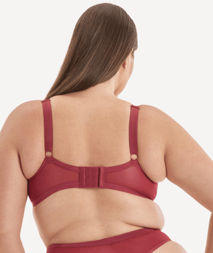 Nala Bio Balconette Bra - Burnt Fig