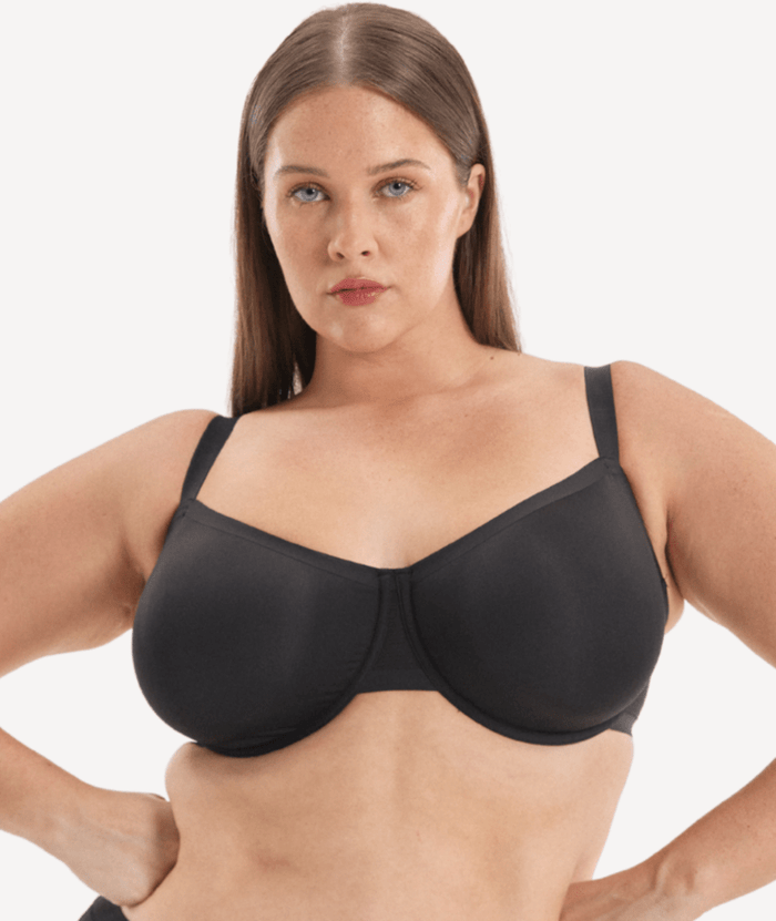Nala Bio Balconette Bra - Licorice