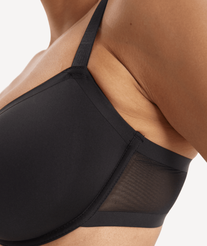 Nala Bio Balconette Bra - Licorice
