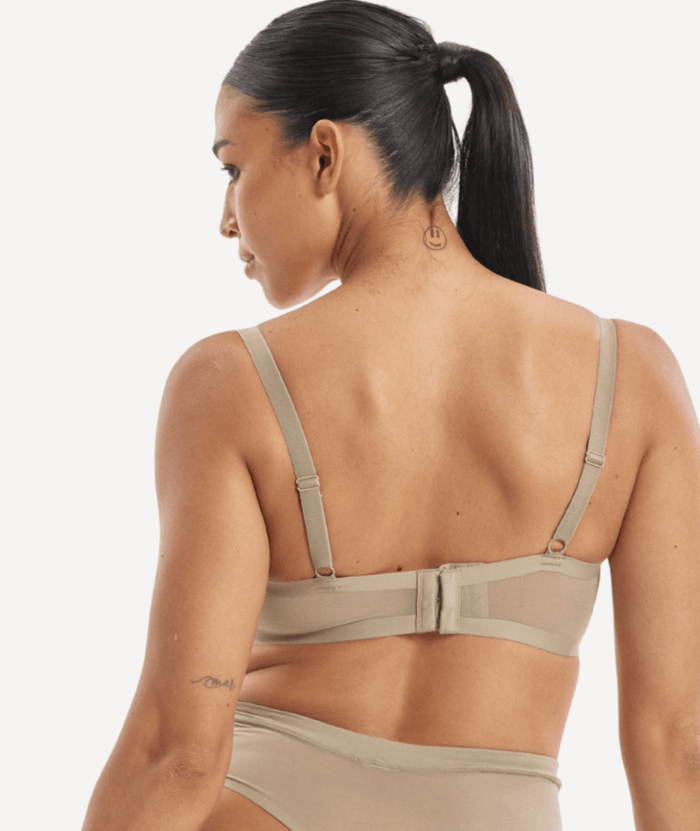 Nala Bio Balconette Bra - Porcini Mushroom