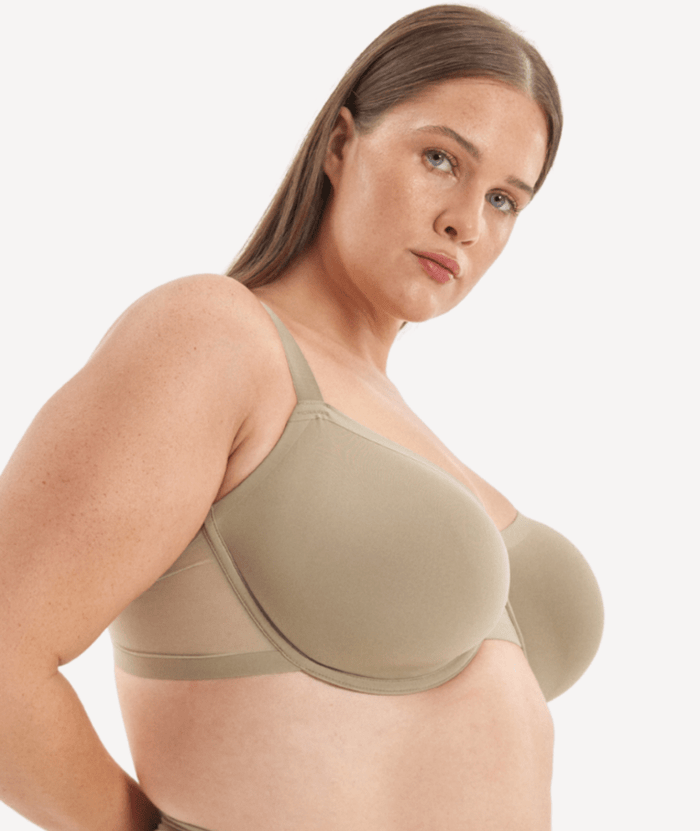 Nala Bio Balconette Bra - Porcini Mushroom
