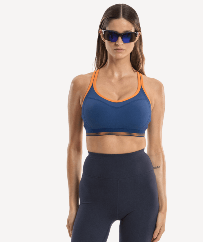 Nala High Impact Wirefree Sports Bra - Space/Oj